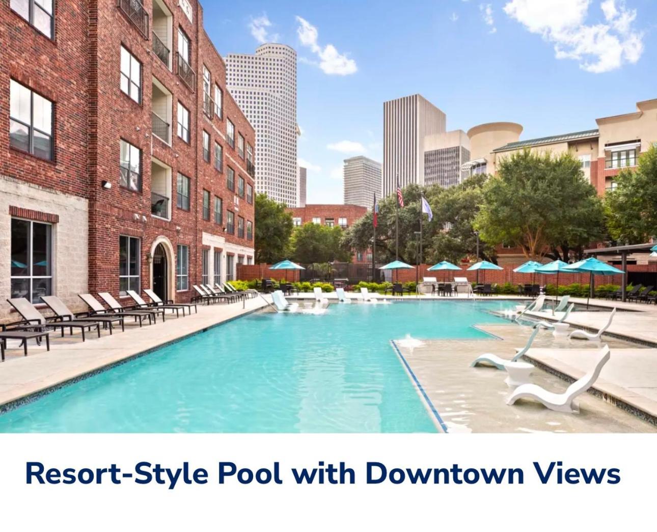 Downtown Dazzle 2 Bedroom Houston Eksteriør bilde